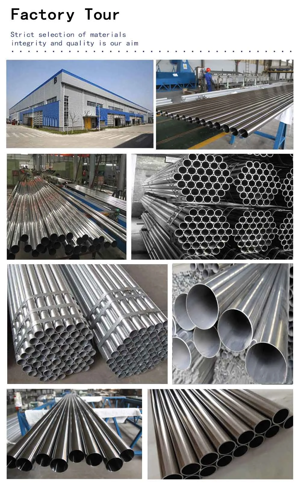 SS316L Perforated Stainless Steel Casing Pipe