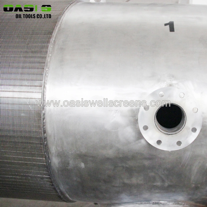 Stainless Steel Passive Intake Wedge Wire Screens for Sea Water Desalination