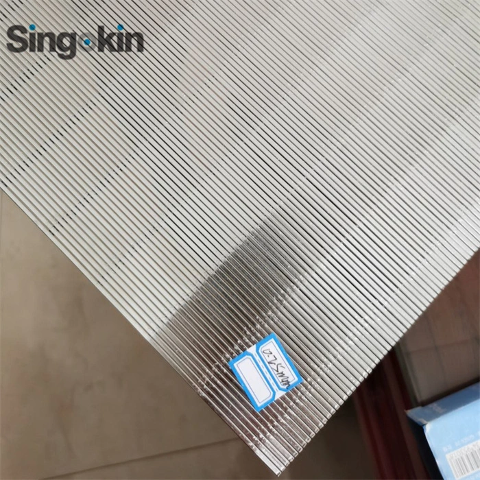 8 5/8" 0.5mm 1mm Slot Stainless Steel Wedge Wire Water Well Drilling Screen