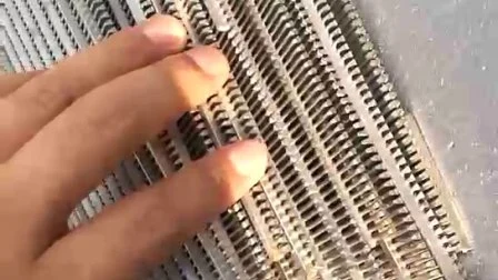 Pantalla de panel plano de alambre en cuña o alambre en V